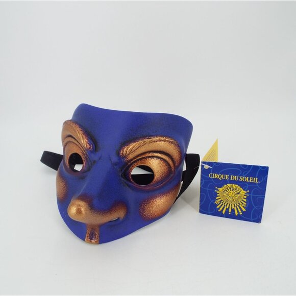 Cirque Du Soleil Myst Purple Chambellan Latex Mask NWT - Picture 1 of 11